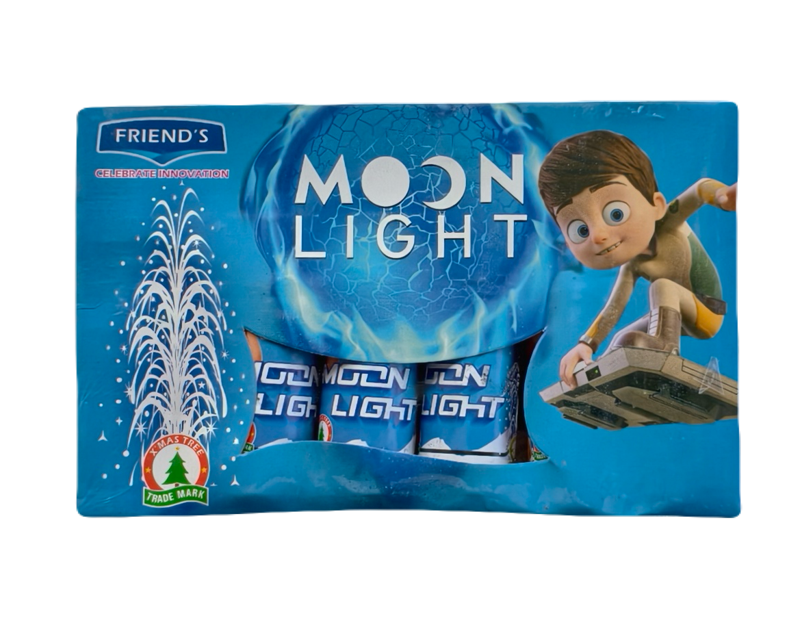 Moon light - (White Glitter)